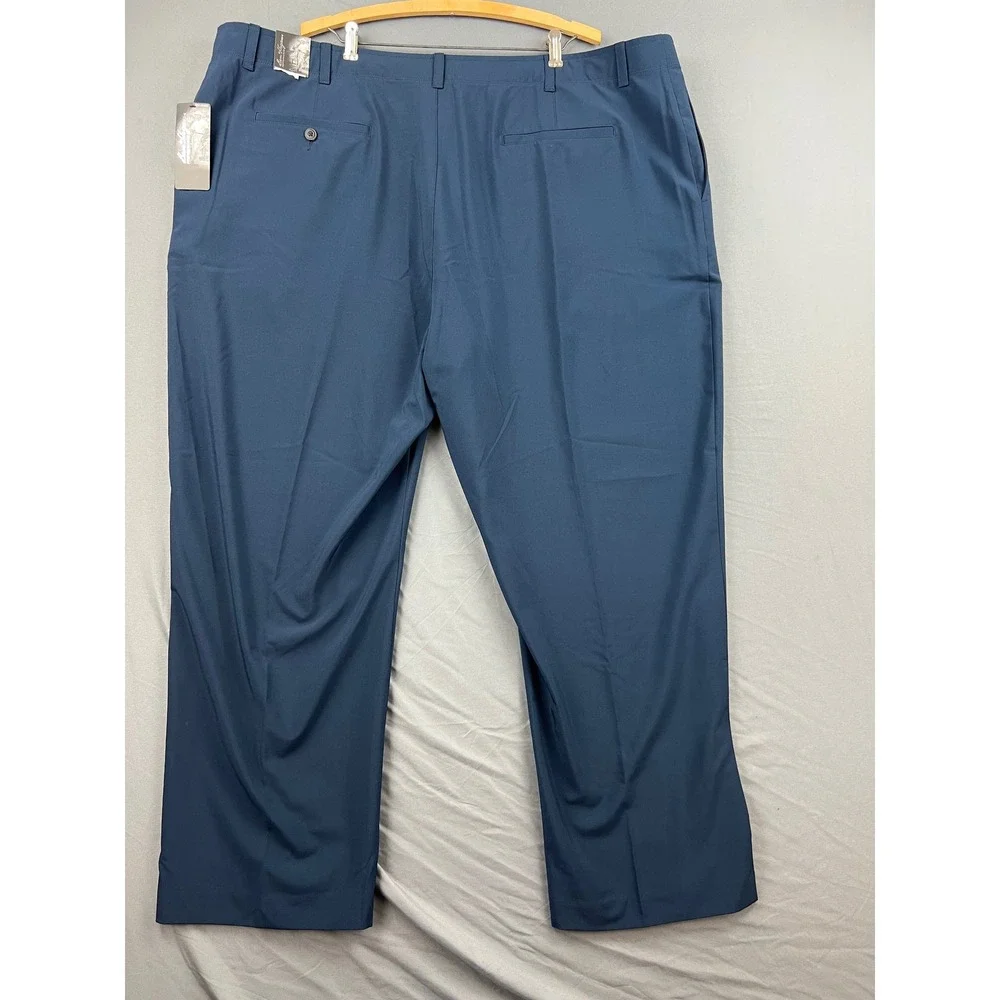 Ben Hogan Golf Pants Mens 50x30 Blue NWT Performance Stretch Moisture Wicking